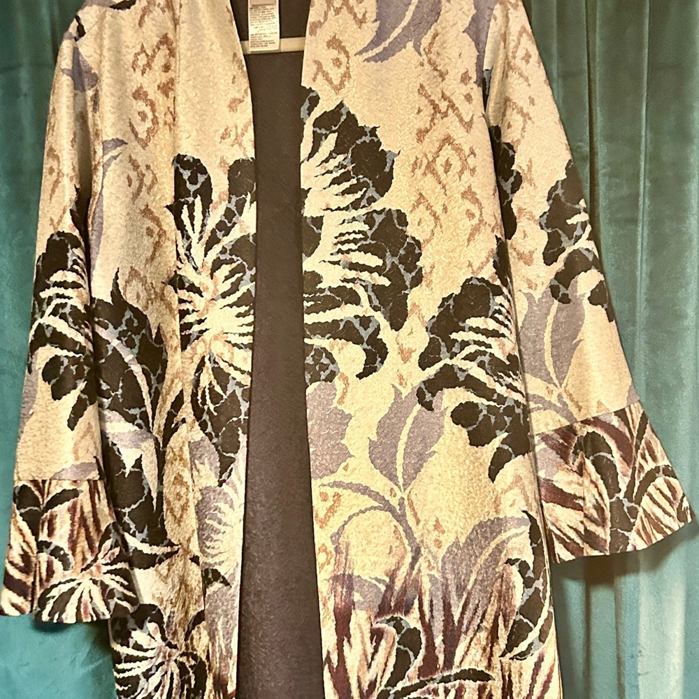 Elegant Floral Women's Blazer